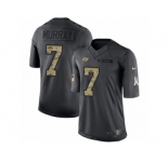 Youth Nike Tampa Bay Buccaneers #7 Patrick Murray Limited Black 2016 Salute to Service NFL Jersey