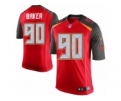Youth Nike Tampa Bay Buccaneers #90 Chris Baker Limited Red Team Color NFL Jersey