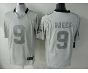 nike nfl jerseys new orleans saints #9 brees grey[game]