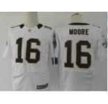 nike nfl jerseys new orleans saints #16 lance moore white[Elite]