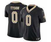 Men's New Orleans Saints #0 Jordyn Tyson Black 2026 F.U.S.E Vapor Limited Football Stitched Jersey