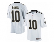 Men's Nike New Orleans Saints #10 Chase Daniel Limited White NFL Jersey