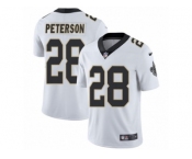 Men's Nike New Orleans Saints #28 Adrian Peterson Vapor Untouchable Limited White NFL Jersey