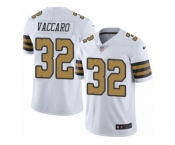 Men's Nike New Orleans Saints #32 Kenny Vaccaro Limited White Rush NFL Jersey
