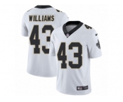 Men's Nike New Orleans Saints #43 Marcus Williams Limited White NFL Jersey