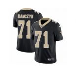Men's Nike New Orleans Saints #71 Ryan Ramczyk Vapor Untouchable Limited Black Team Color NFL Jersey