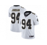 Men's Nike New Orleans Saints #94 Cameron Jordan Vapor Untouchable Limited White NFL Jersey