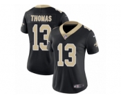 Women's Nike New Orleans Saints #13 Michael Thomas Vapor Untouchable Limited Black Team Color NFL Jersey