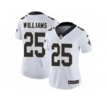 Women's Nike New Orleans Saints #25 P. J. Williams Vapor Untouchable Limited White NFL Jersey
