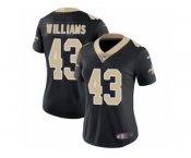 Women's Nike New Orleans Saints #43 Marcus Williams Limited Black Team Color NFL Jersey