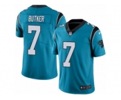 Youth Nike Carolina Panthers #7 Harrison Butker Limited Blue Rush NFL Jersey