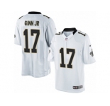 Youth Nike New Orleans Saints #17 Ted Ginn Jr Limited White NFL Jersey
