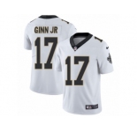 Youth Nike New Orleans Saints #17 Ted Ginn Jr Vapor Untouchable Limited White NFL Jersey