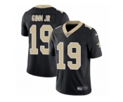 Youth Nike New Orleans Saints #19 Ted Ginn Jr Black Team Color Vapor Untouchable Limited Player NFL Jersey