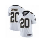Youth Nike New Orleans Saints #20 Ken Crawley White Vapor Untouchable Limited Player NFL Jersey