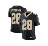 Youth Nike New Orleans Saints #28 Adrian Peterson Vapor Untouchable Limited Black Team Color NFL Jersey