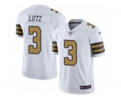 Youth Nike New Orleans Saints #3 Will Lutz Limited White Rush NFL Jersey