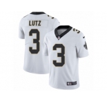 Youth Nike New Orleans Saints #3 Will Lutz Vapor Untouchable Limited White NFL Jersey