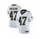 Youth Nike New Orleans Saints #47 Alex Anzalone Vapor Untouchable Limited White NFL Jersey