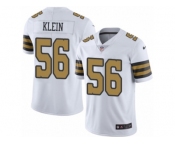 Youth Nike New Orleans Saints #56 A.J. Klein Limited White Rush NFL Jersey