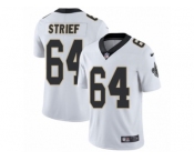 Youth Nike New Orleans Saints #64 Zach Strief Vapor Untouchable Limited White NFL Jersey