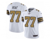 Youth Nike New Orleans Saints #77 Willie Roaf Limited White Rush NFL Jersey