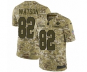Youth Nike New Orleans Saints #82 Benjamin Watson Limited Camo 2018 Salute to Service NFL Jersey
