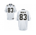 Youth Nike New Orleans Saints #83 Willie Snead IV Game White NFL Jersey