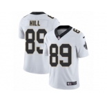 Youth Nike New Orleans Saints #89 Josh Hill Vapor Untouchable Limited White NFL Jersey