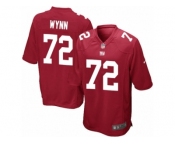 Men Nike New York Giants #72 Kerry Wynn Game Red Alternate NFL Jersey