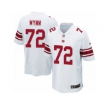 Men Nike New York Giants #72 Kerry Wynn Game White NFL Jersey