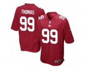 Men's Nike New York Giants #99 Robert Thomas Game Red Alternate NFL Jersey