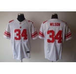 nike nfl jerseys new york giants #34 wilson white[elite]