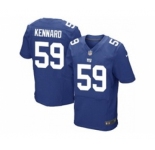 nike nfl jerseys new york giants #59 devon kennard blue[Elite]