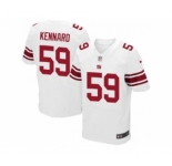 nike nfl jerseys new york giants #59 devon kennard white[Elite]