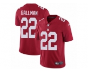 Men Nike New York Giants #22 Wayne Gallman Red Alternate Vapor Untouchable Limited Player NFL Jersey