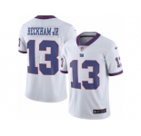 Men's New York Giants #13 Odell Beckham Jr Nike White Color Rush Limited Jersey