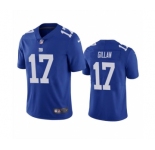 Men's New York Giants #17 Jamie Gillan Blue Vapor Untouchable Limited Stitched Jersey