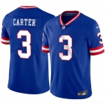 Men's New York Giants #3 Abdul Carter Blue 2026 Classic Vapor Untouchable Limited Stitched Jersey