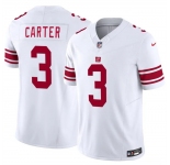 Men's New York Giants #3 Abdul Carter White 2026 F.U.S.E. Vapor Untouchable Limited Stitched Jersey