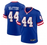Men's New York Giants #44 Cam Skattebo Royal Vapor Limited Stitched Football Jersey