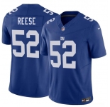 Men's New York Giants #52 Arvell Reese Blue 2026 Draft F.U.S.E. Vapor Untouchable Limited Football Stitched Jersey