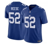 Men's New York Giants #52 Arvell Reese Blue 2026 Draft F.U.S.E. Vapor Untouchable Limited Football Stitched Jersey