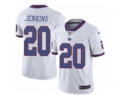 Men's Nike New York Giants #20 Janoris Jenkins Limited White Rush NFL Jersey