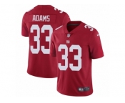 Men's Nike New York Giants #33 Andrew Adams Vapor Untouchable Limited Red Alternate NFL Jersey