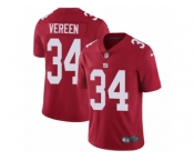 Men's Nike New York Giants #34 Shane Vereen Vapor Untouchable Limited Red Alternate NFL Jersey