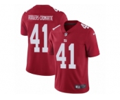 Men's Nike New York Giants #41 Dominique Rodgers-Cromartie Vapor Untouchable Limited Red Alternate NFL Jersey