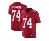 Men's Nike New York Giants #74 Ereck Flowers Vapor Untouchable Limited Red Alternate NFL Jersey