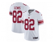 Men's Nike New York Giants #82 Roger Lewis Vapor Untouchable Limited White NFL Jersey
