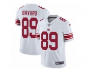 Men's Nike New York Giants #89 Mark Bavaro Vapor Untouchable Limited White NFL Jersey